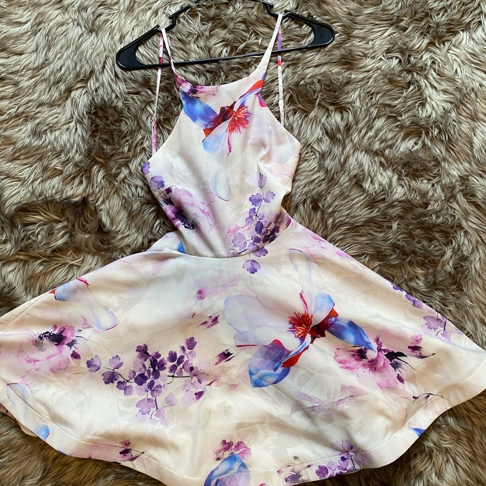 Summer floral dress